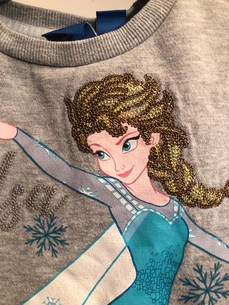 Šedá mikina s elzou, 92