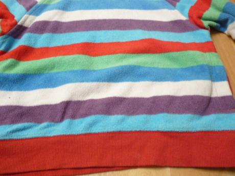 Flís pruhatá mikina next 4-5, next,110