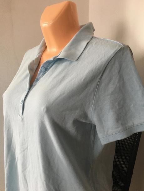 Modrá dámská polokošile, 42