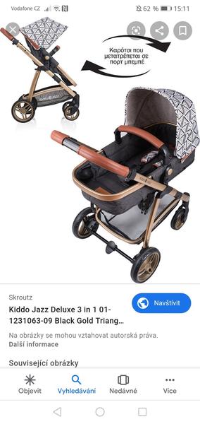 Kočárek Kiddo jazz. Kdo ho má?