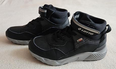 Chlapecké kotníkové boty, téměř nové, 34, lotto, lotto,34