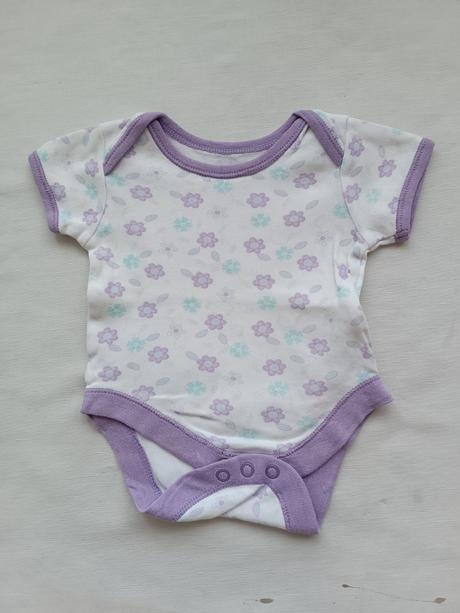 Dětské body krátký rukáv, 50