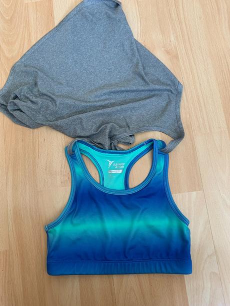 Sportovní tílko & top old navy active vel. 122/128, old navy,122