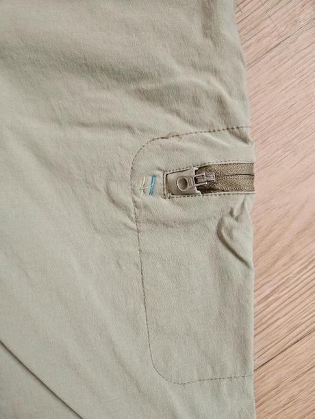 Plátěné kalhoty/kraťasy, vel. 152, 152