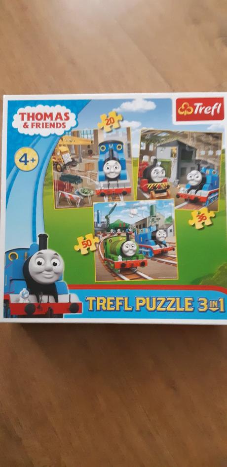 Puzzle 3v1 thonas and friends, 
