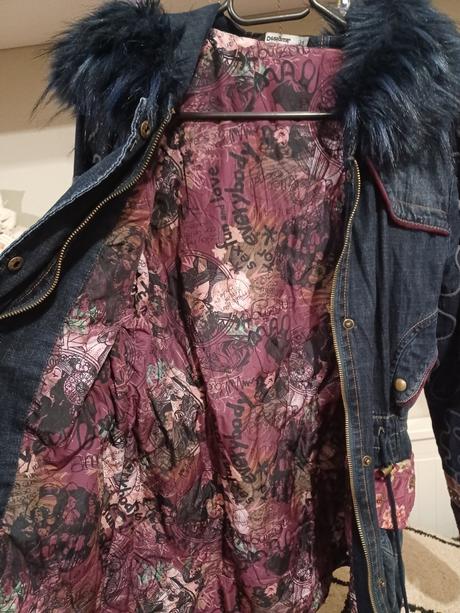 Přechodový kabátek desigual xs / 164, desigual,164