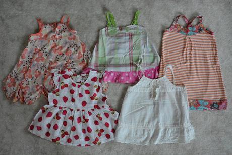 Letní nextové tuniky na 2-3 roky jednotlivě, next,98