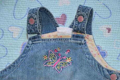 Džínové šaty, šatičky, dopodopo,92