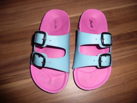 Dívčí pantofle růžovo-modré vel.32, 32