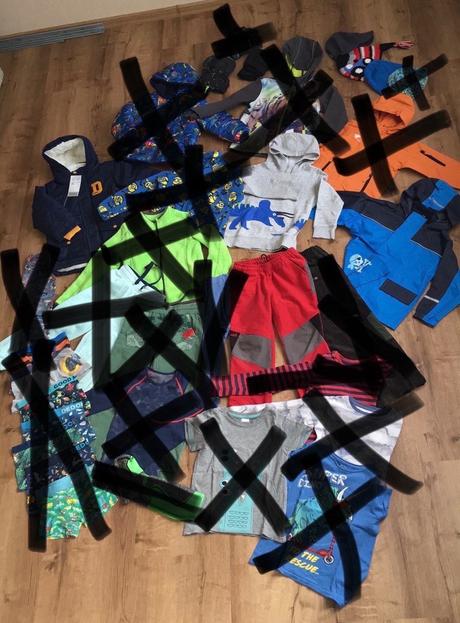 Balík věcí pro kluka (110/116), 104–116