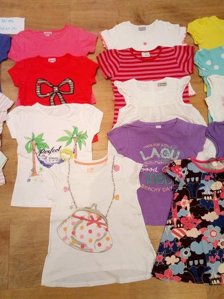 11 x tricko, vel 98/104, 98