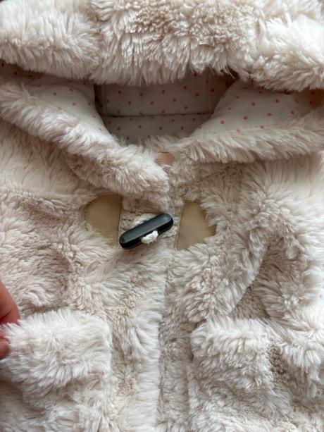 Vestička krásná chlupatá - v. newborn, nutmeg,56