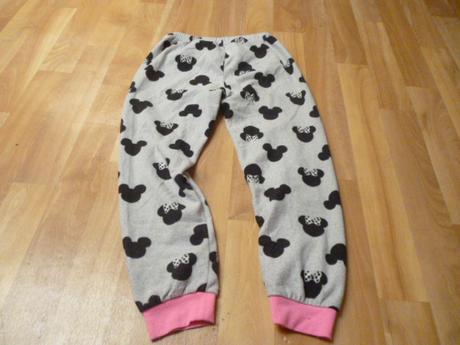 Flís tepláky minnie 6-7, disney,122