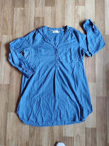 Džínové šaty, h&m,46