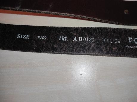 Kožený pásek levis original 65, levi’s