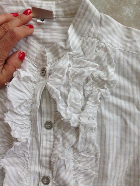 Elegantní béžová košile blůza zn. bonapart vel. 38, 38