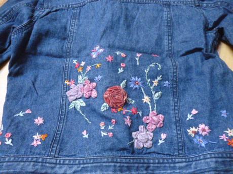 Vyšívaná riflová bunda 4-6 monsoon, monsoon,110