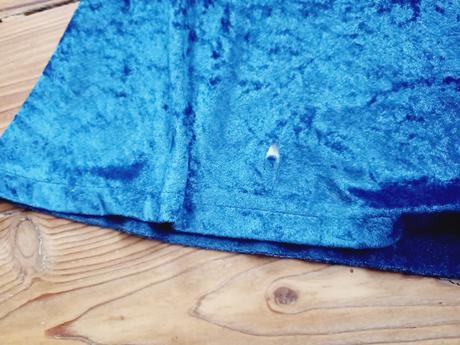 Sametové šaty 110/116, 110