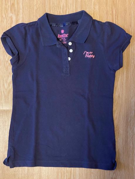 Dívčí letní set - triko, šaty, legínky -  vel. 110, 104–116