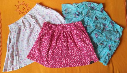 3 sukně letní, 116