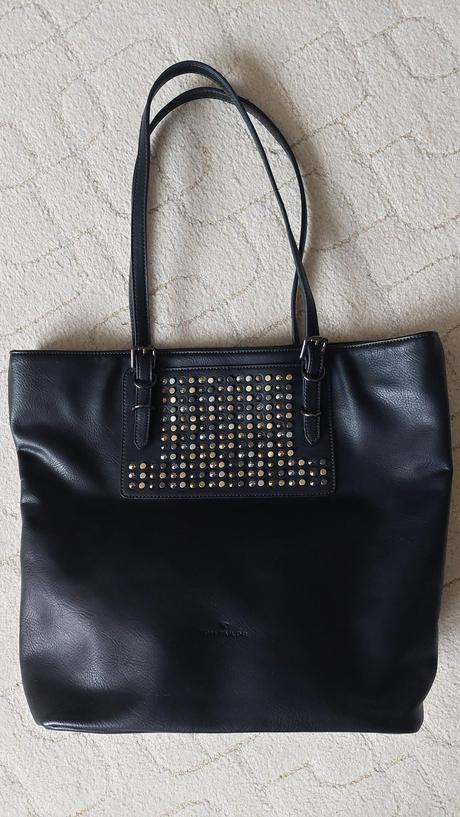 Černá větší kabelka tom tailor - sleva, tom tailor