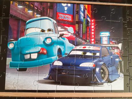 Puzzle filmovy pas auta, 