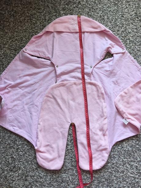 Fleecový fusak do vajíčka/autosedačky (vel. 62-80), emitex