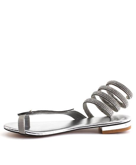 Nové stříbrné sandále, vel 38, pc 35eur, la vita,, john garfield,38