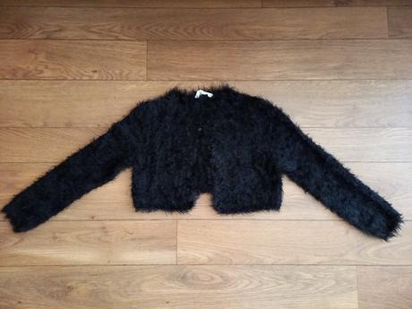 Chlupaté bolerko, h&m,146