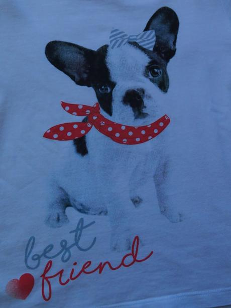 Tričko s buldočkem, f&f,104