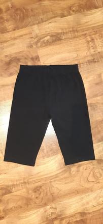 Dívčí černé krátké legíny 146, 146