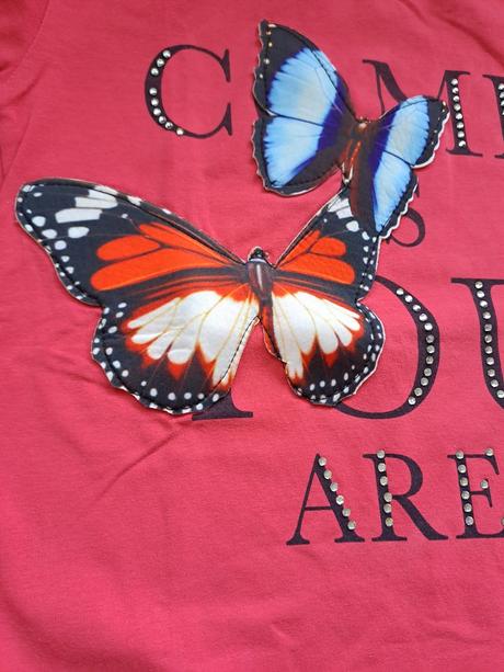 Motýli tričko 128, 128