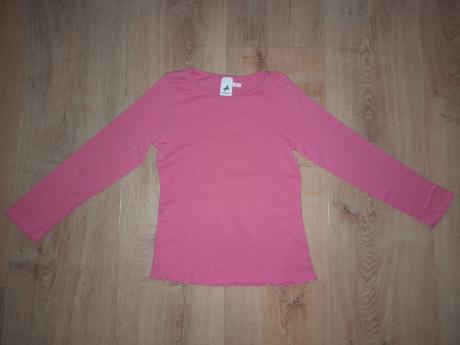 9 x tričko dlouhý rukáv, vel 122/128, c&a,122