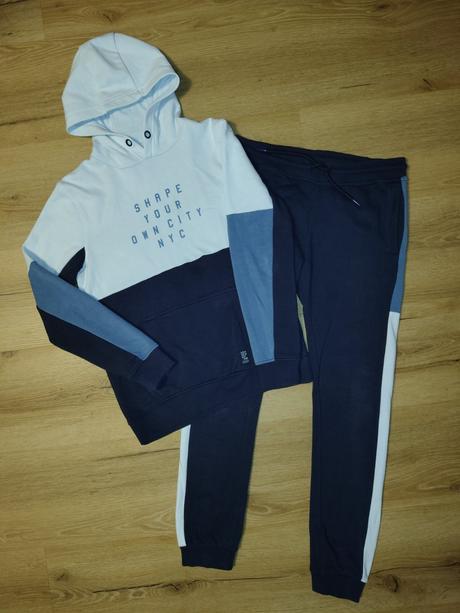 Dětská teplá tepláková souprava c&a 158/164, c&a,158