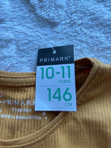 Triko crop top - v.10/11 let, primark,146