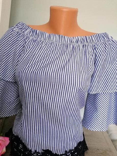 Halenka s proužky, zara,36