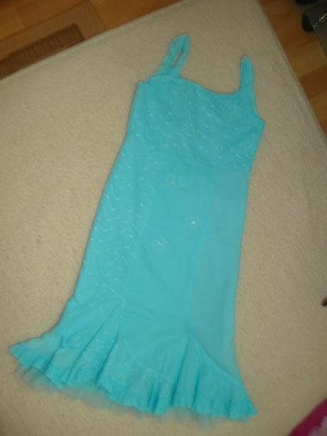 Šaty letní douhé kytičky, 116