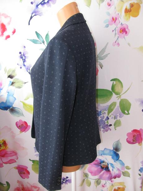 Dámské sportovní pohodlné modré sako s.oliver, s.oliver,40