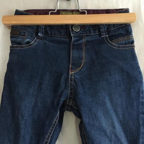 Vel. 110 modré elastické džíny, 110