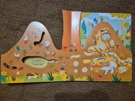 Dětská kniha - co se děje v mraveništi, 