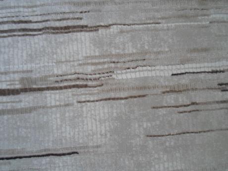 Krémový hnědý kusový koberec - 133 x 190, 