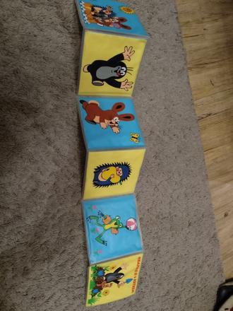 Hrajeme si s krtkem - gumová kniha,