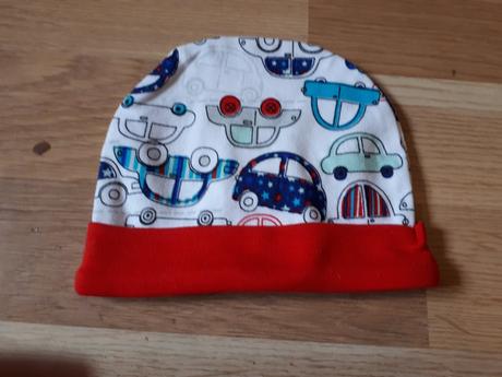 Jarní, podzimní čepička pro novorozeně, 56