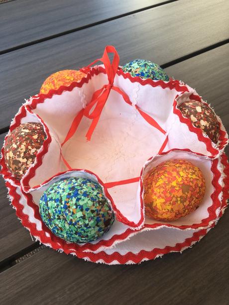 Velikonoční textilní dekorace, 