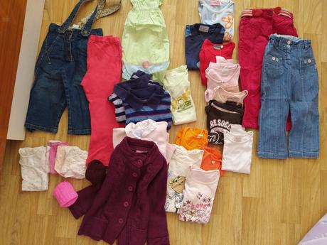 Mix oblečení 5, velikost 92, 86–98