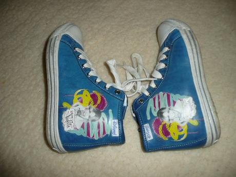 Tenisky boty violetta vel 34 stélka 22,5 cm, disney,34