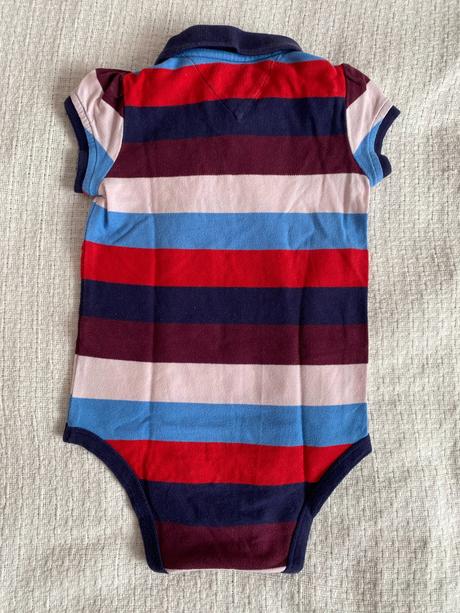 Body s krátkým rukávem tommy hilfiger vel. 92, tommy hilfiger,92