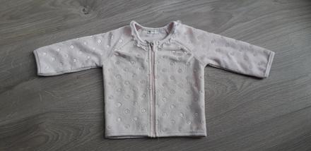 644 - semišová mikina, benetton,68