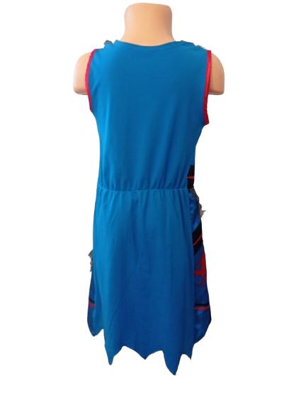 2x karnevalové šaty strašidelná roztleskávačka hal, 