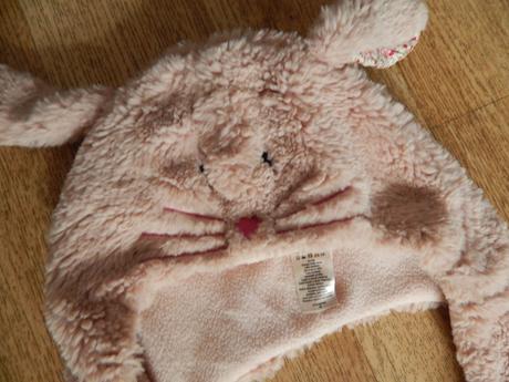 Dětská dívčí zimní čepice, l